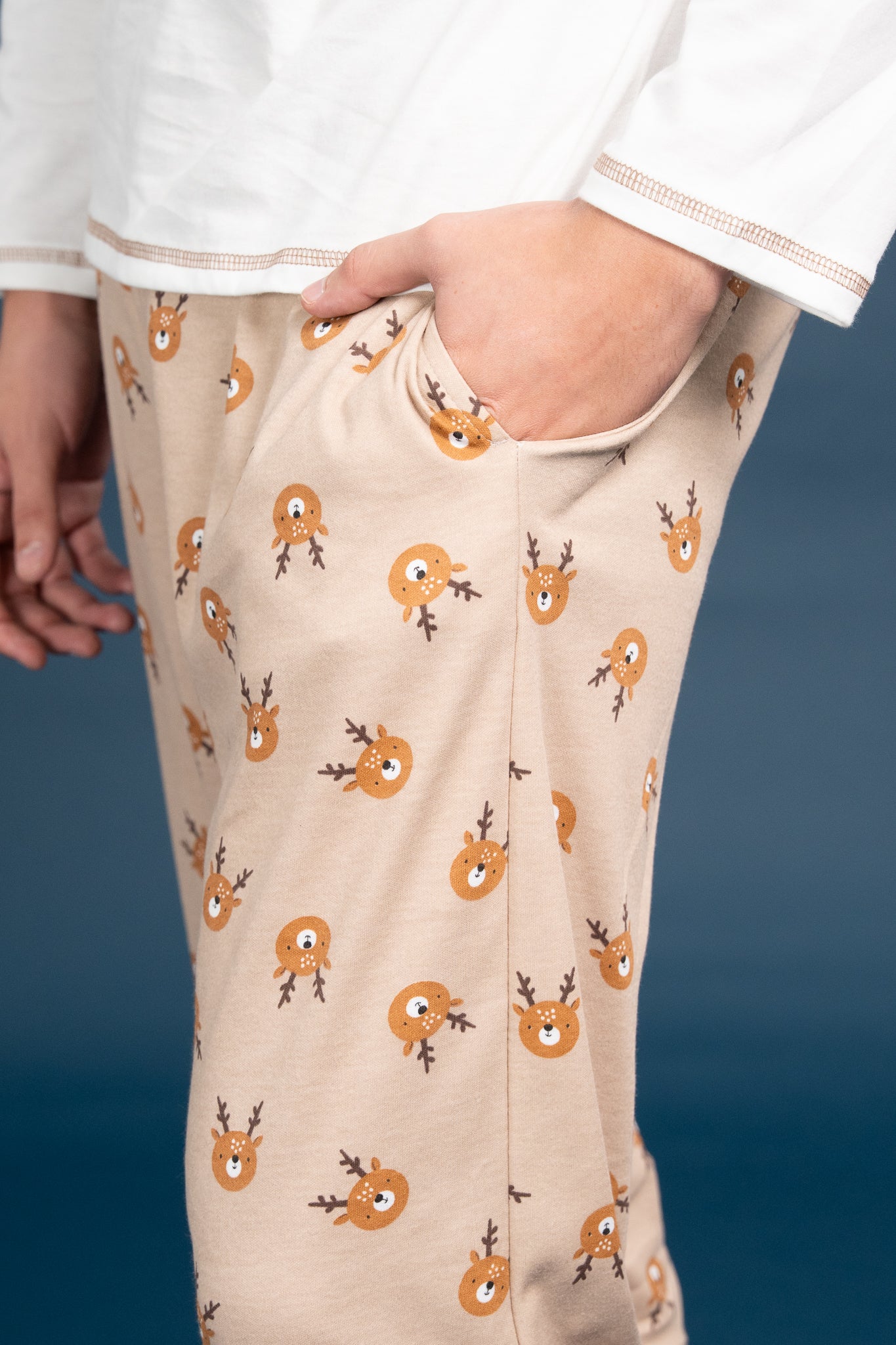 Pijama Clasica Light Out Manga larga y pantalon