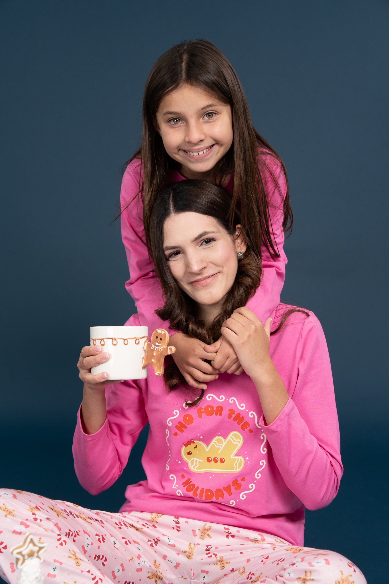 Pijama Clasica Gingerbread Manga larga y pantalon