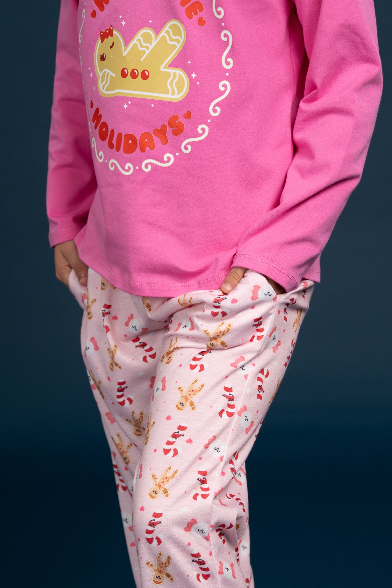 Pijama Clasica Gingerbread Manga larga y pantalon