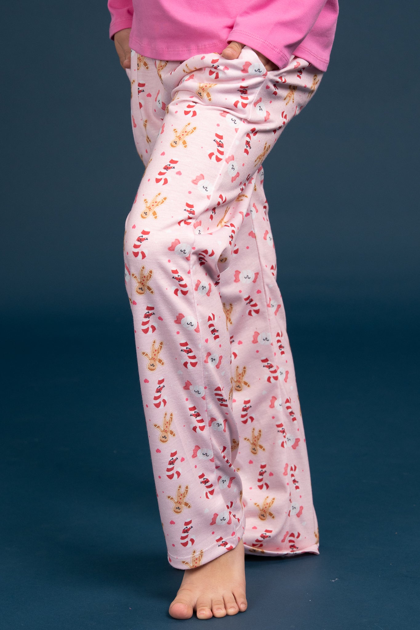 Pijama Clasica Gingerbread Manga larga y pantalon