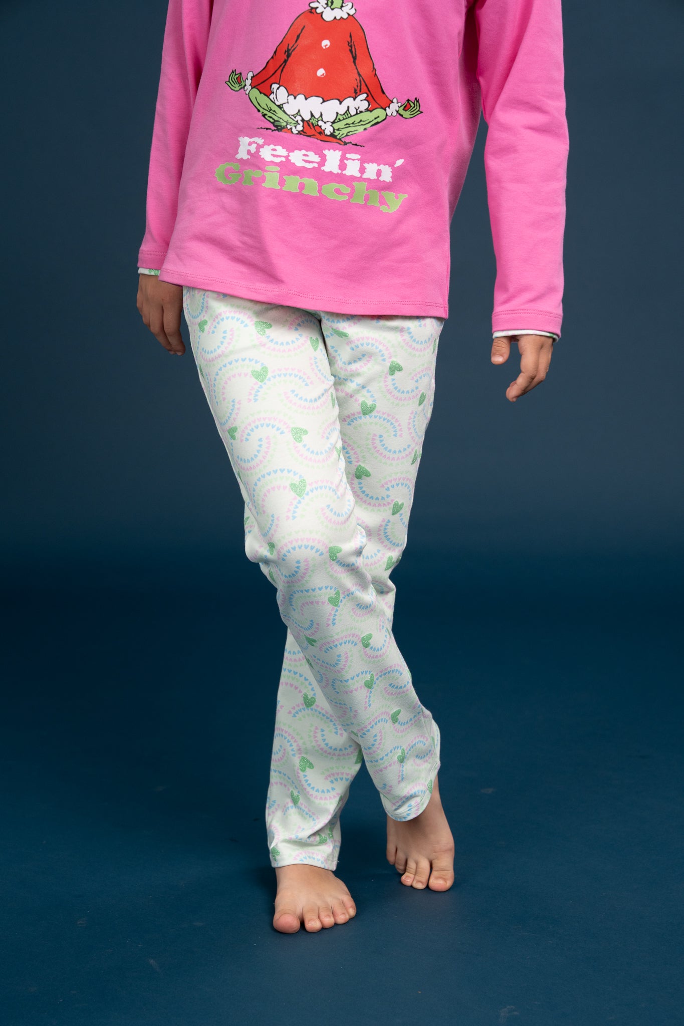 Pijama Clasica Feelin Grinch Manga larga y pantalon