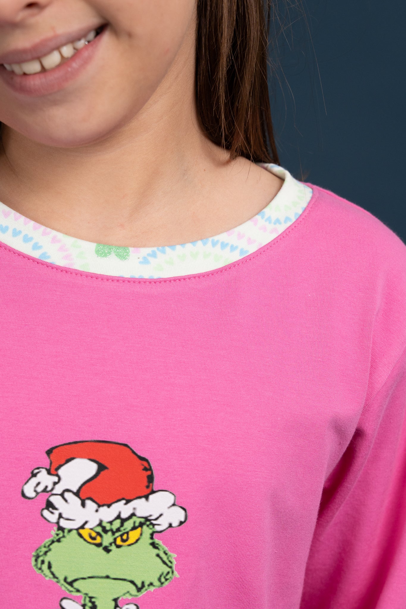 Pijama Clasica Feelin Grinch Manga larga y pantalon