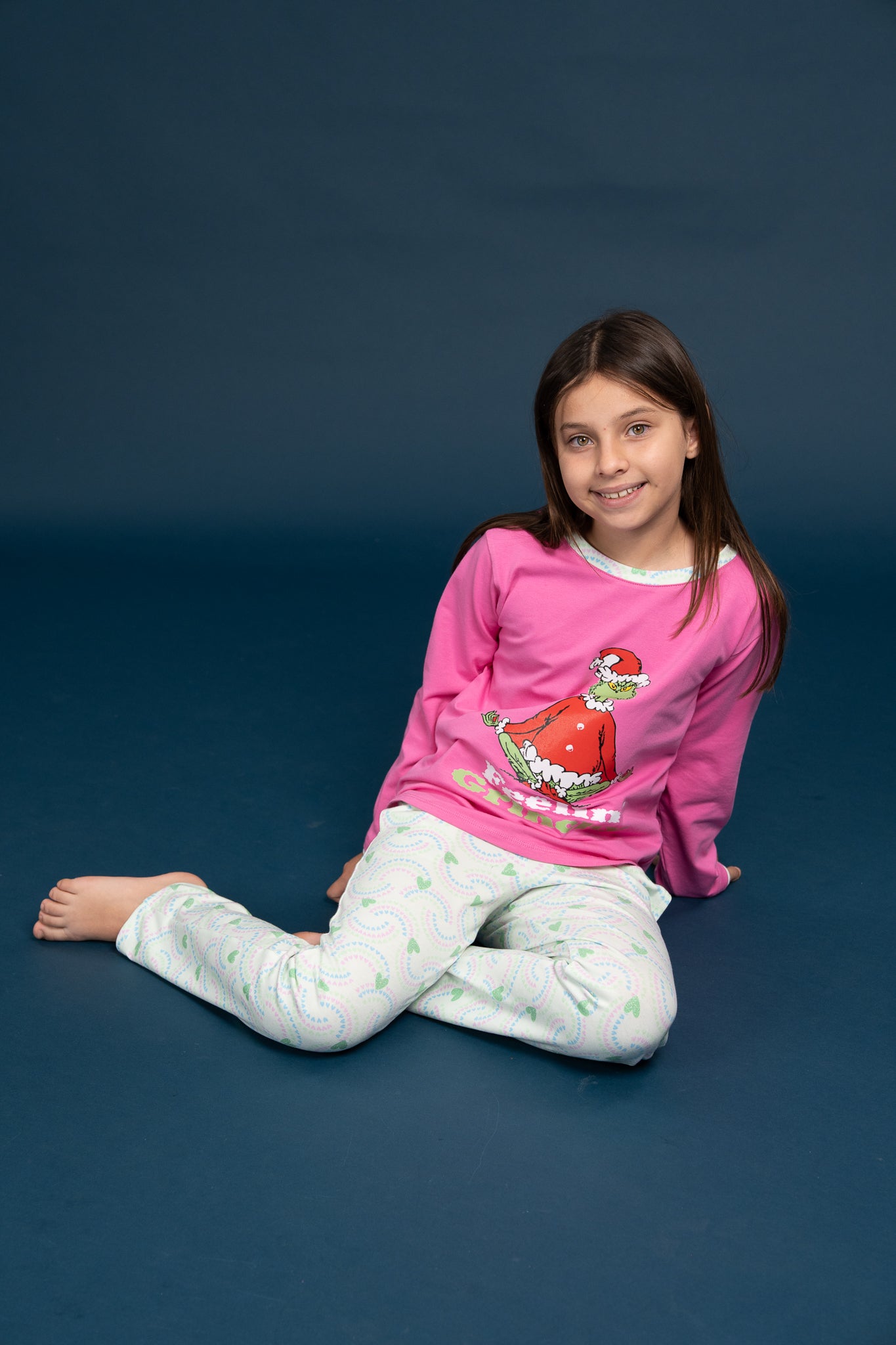 Pijama Clasica Feelin Grinch Manga larga y pantalon