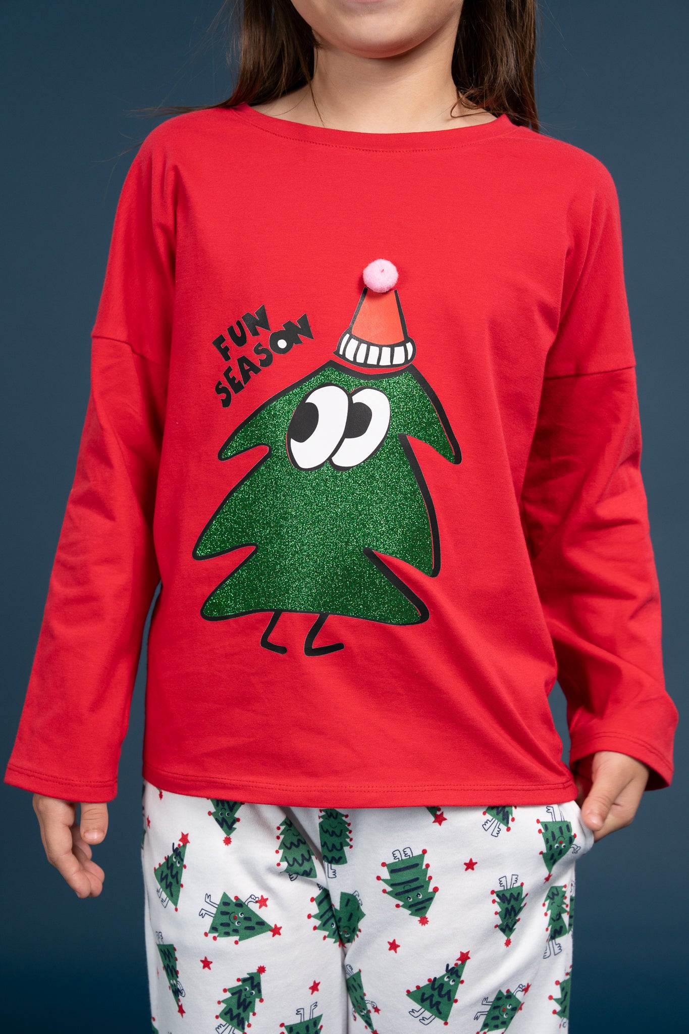 Pijama Clasica Fun Season Manga larga y pantalon