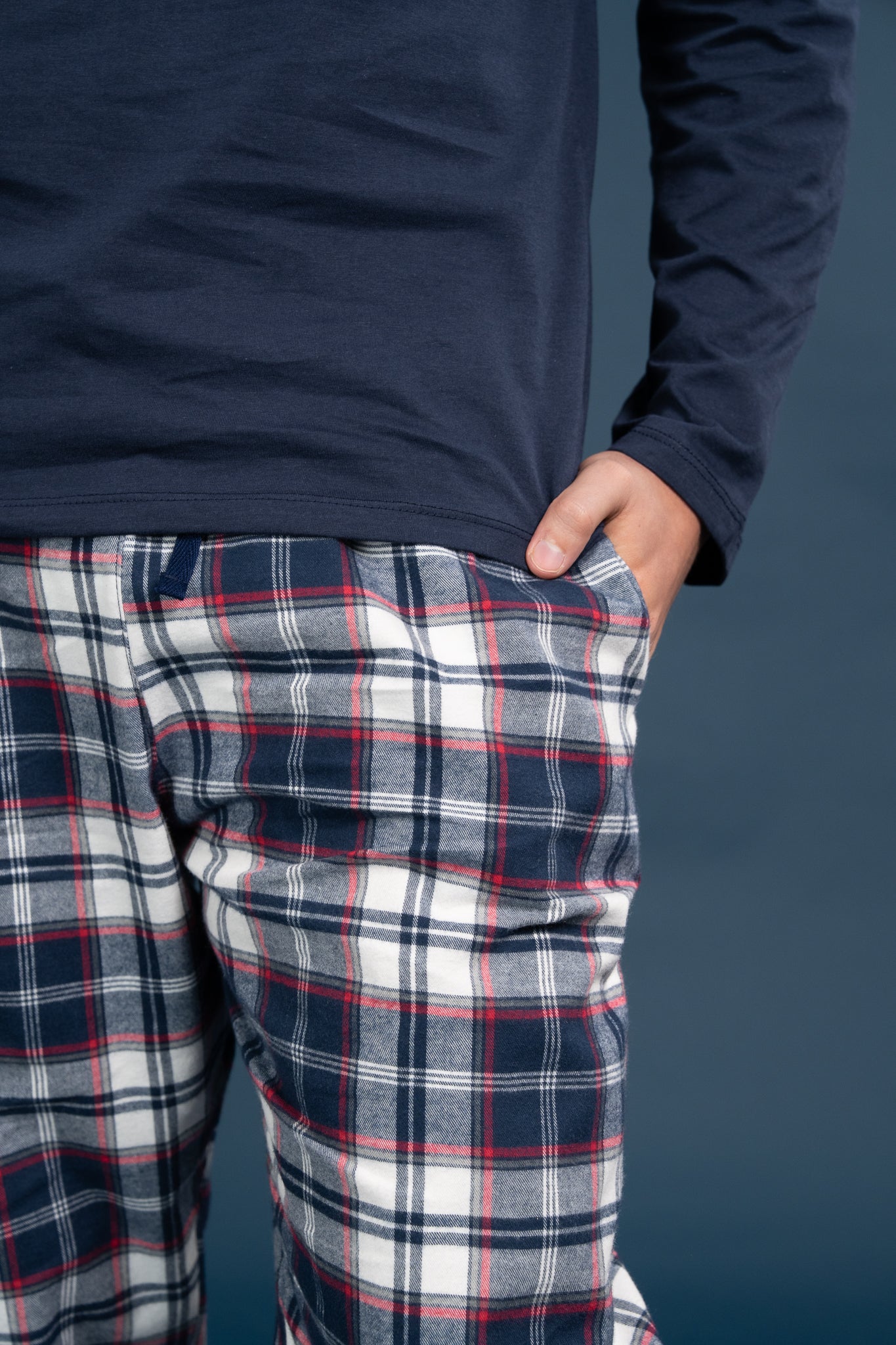 Pijama Clasica Let it snow Manga larga y pantalon