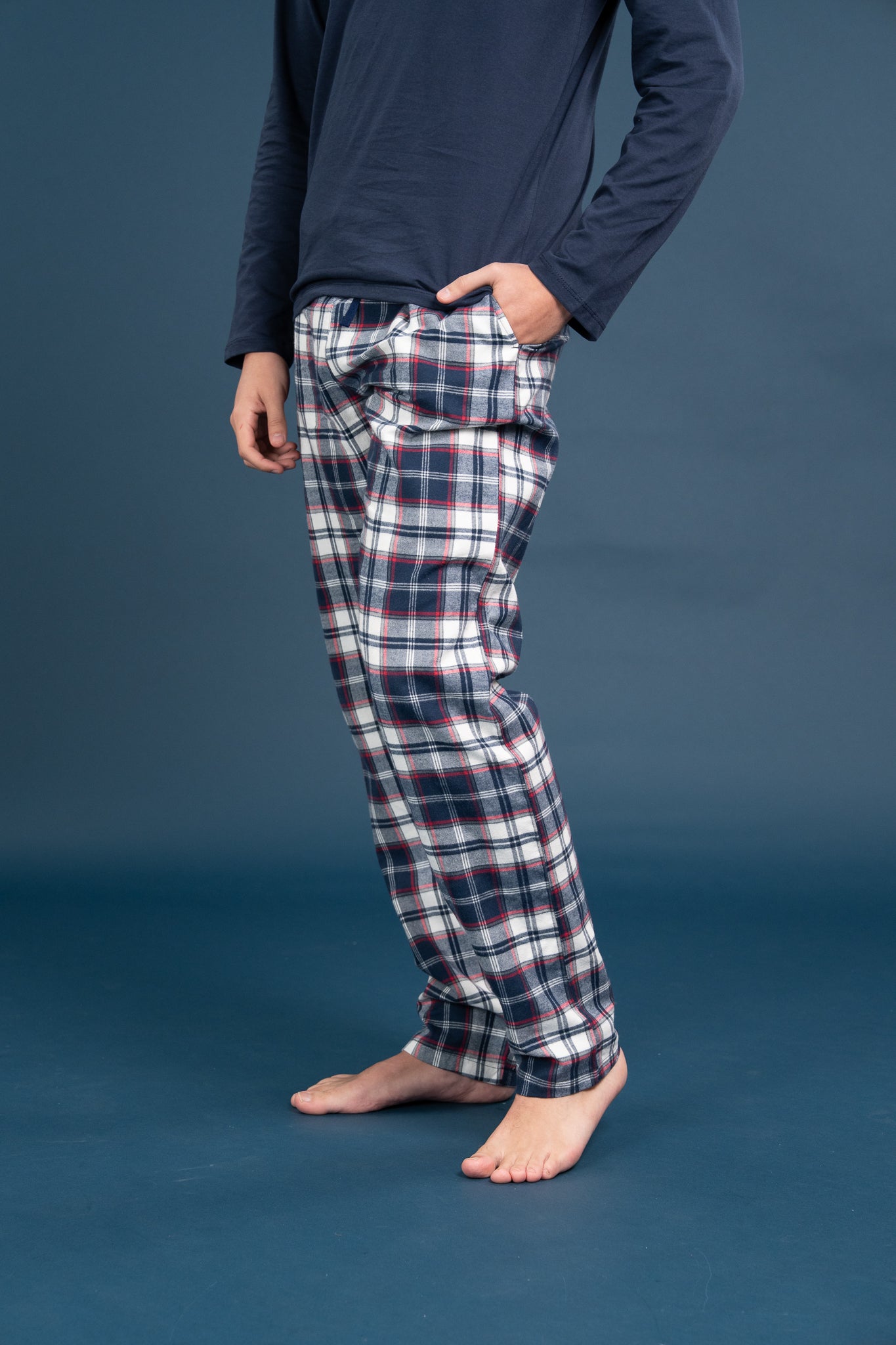 Pijama Clasica Let it snow Manga larga y pantalon