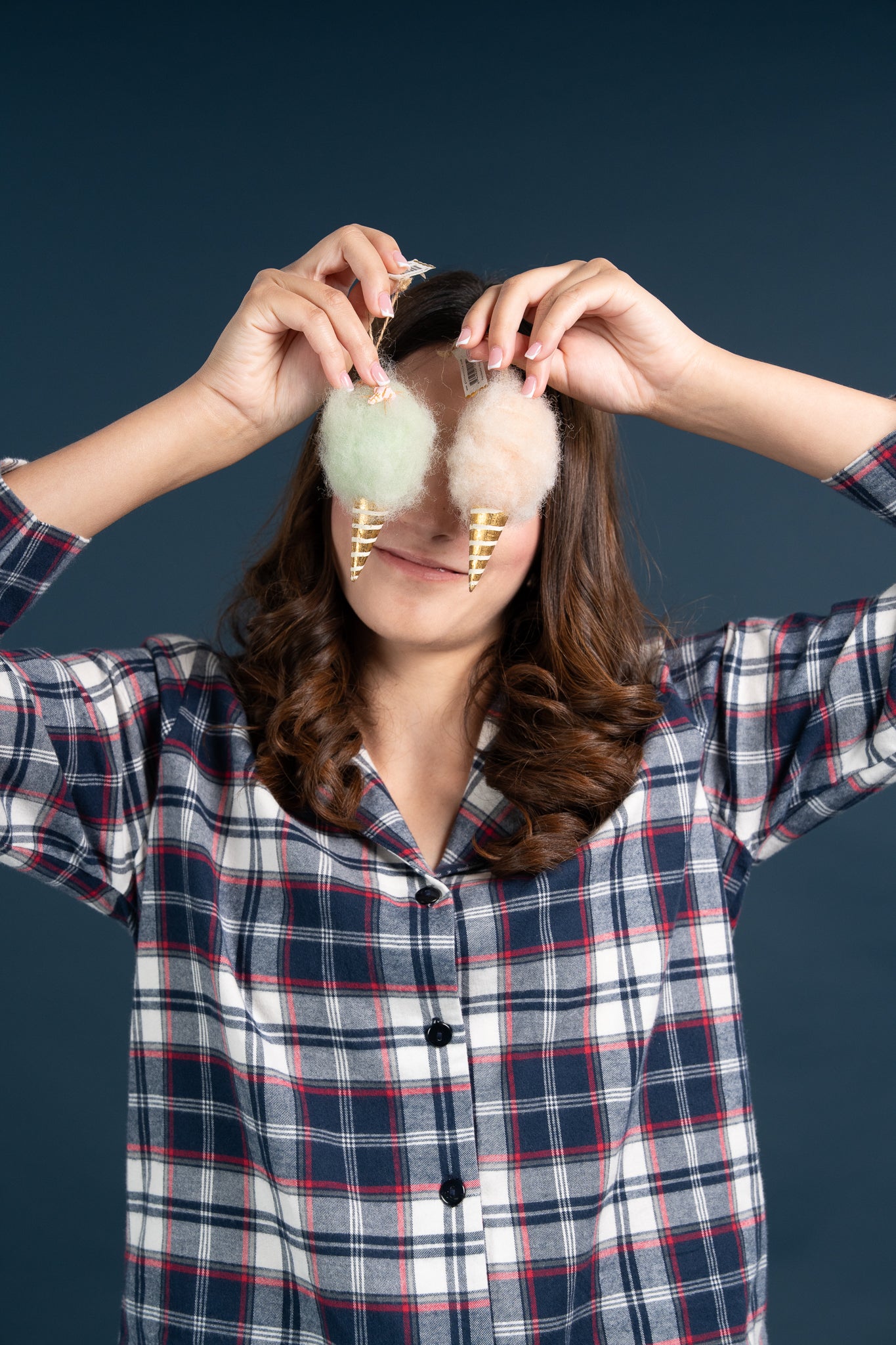 Pijama Camisera Let it snow Manga larga y pantalon