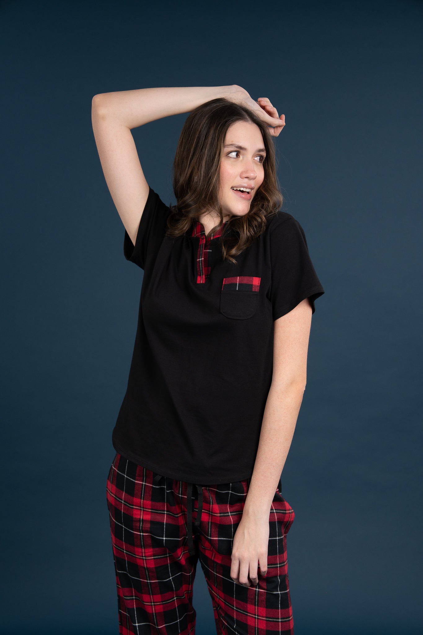 Pijama Clasica York Manga larga y pantalon