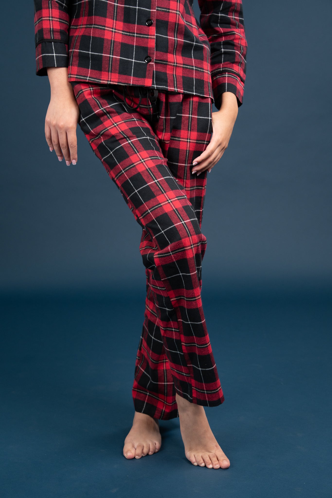 Pijama Camisera York Manga larga y pantalon