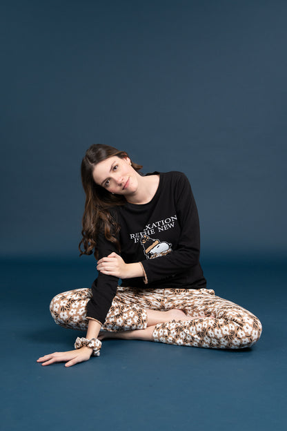 Pijama Clasica Relax Snoopy