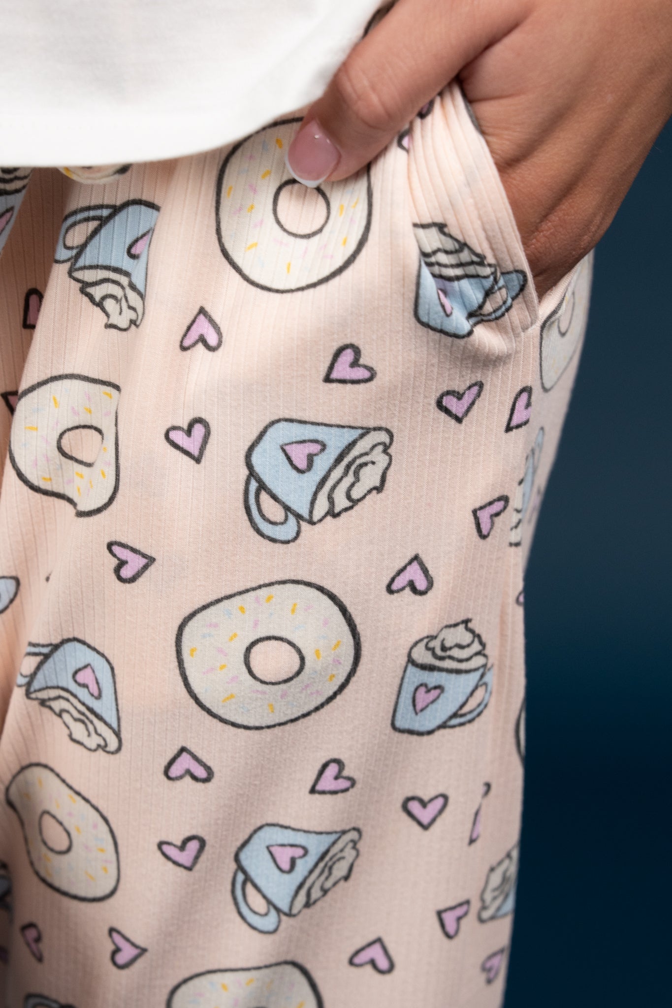 Pijama Clasica Morning Snoopy Manga larga y pantalon