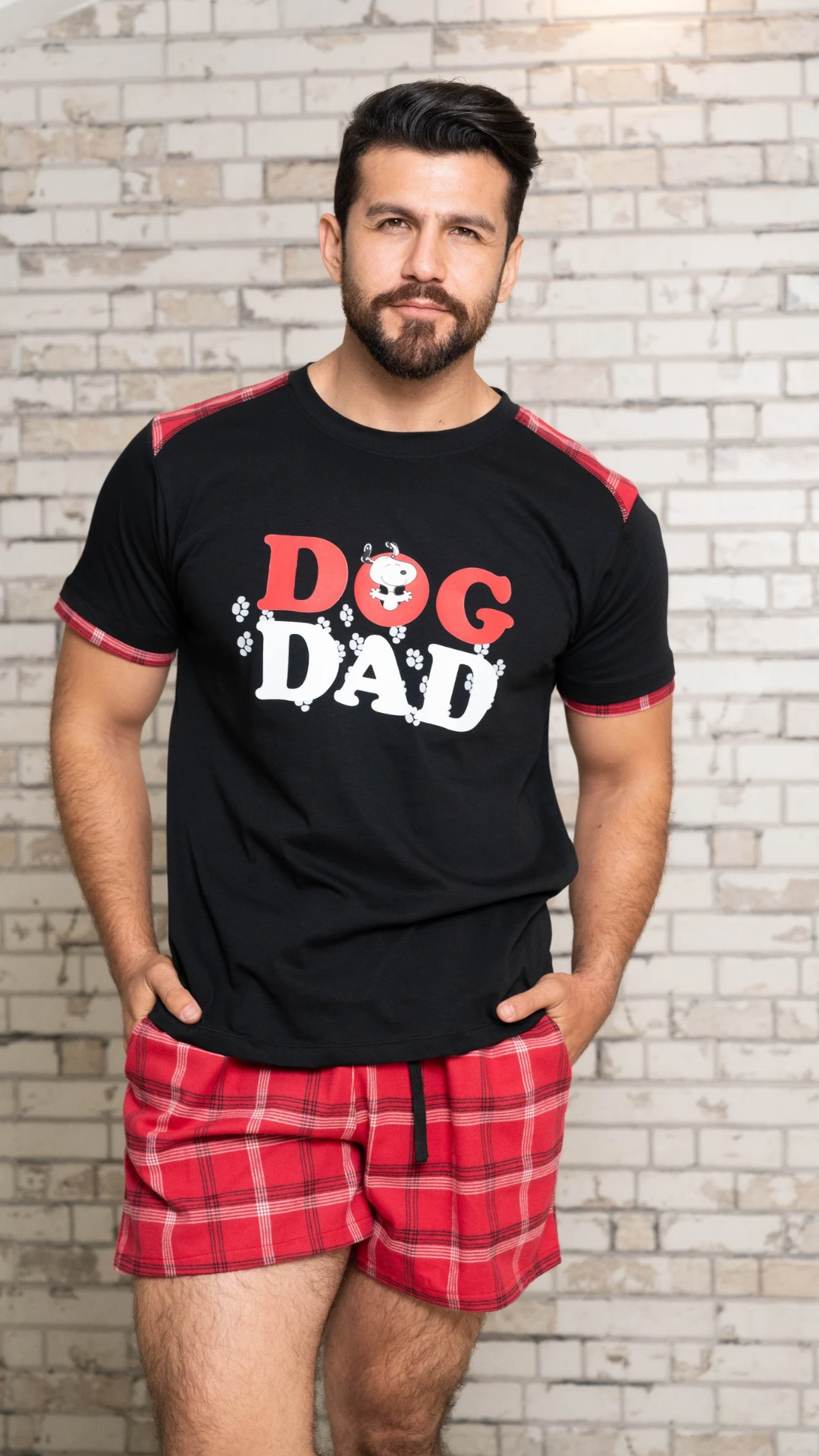 Pijama  Dog Dad Short