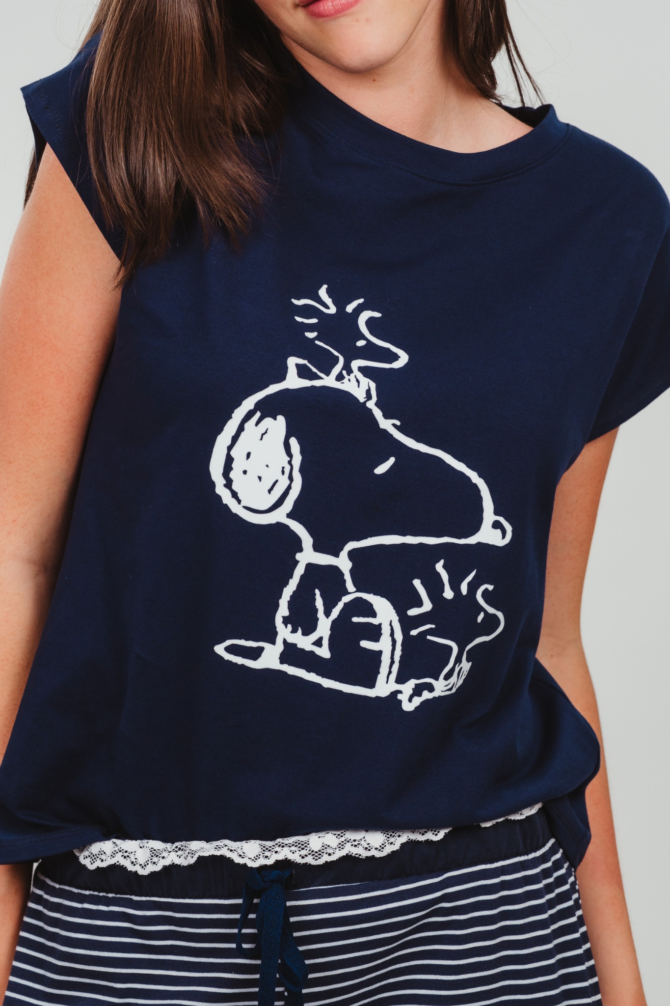 Pijama Friends Snoopy Blusa y  Pantalón