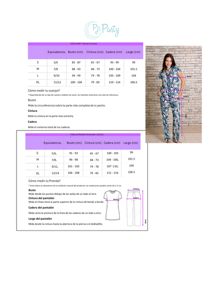 Pijama Camisera Boutique pantalón