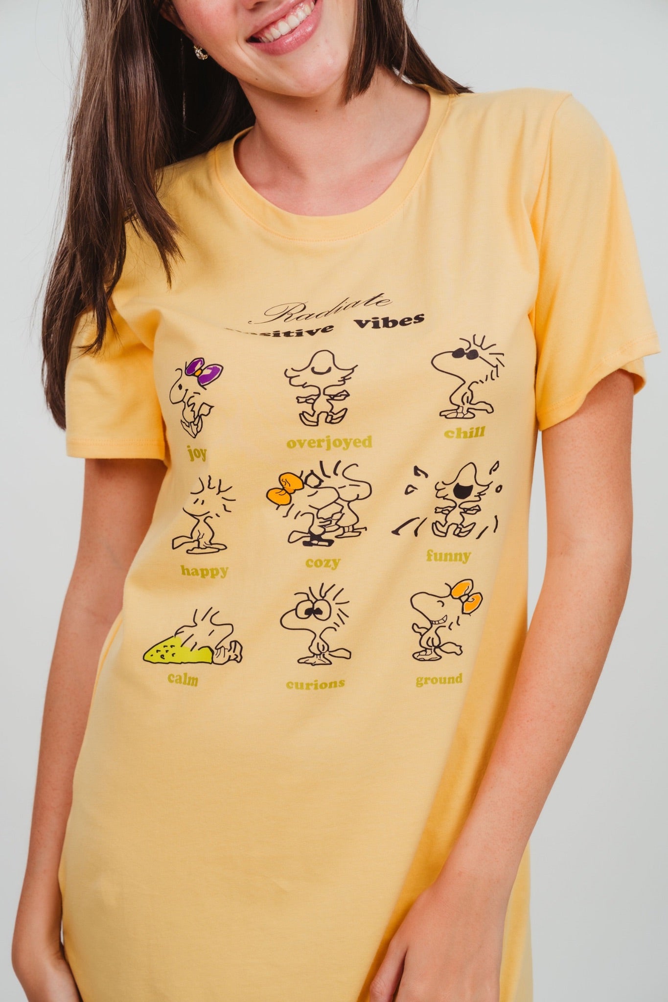 Camisón Woostock tipo Playera Serigrafia Woostock elaborado en Algodón 100% tipo tshirt 