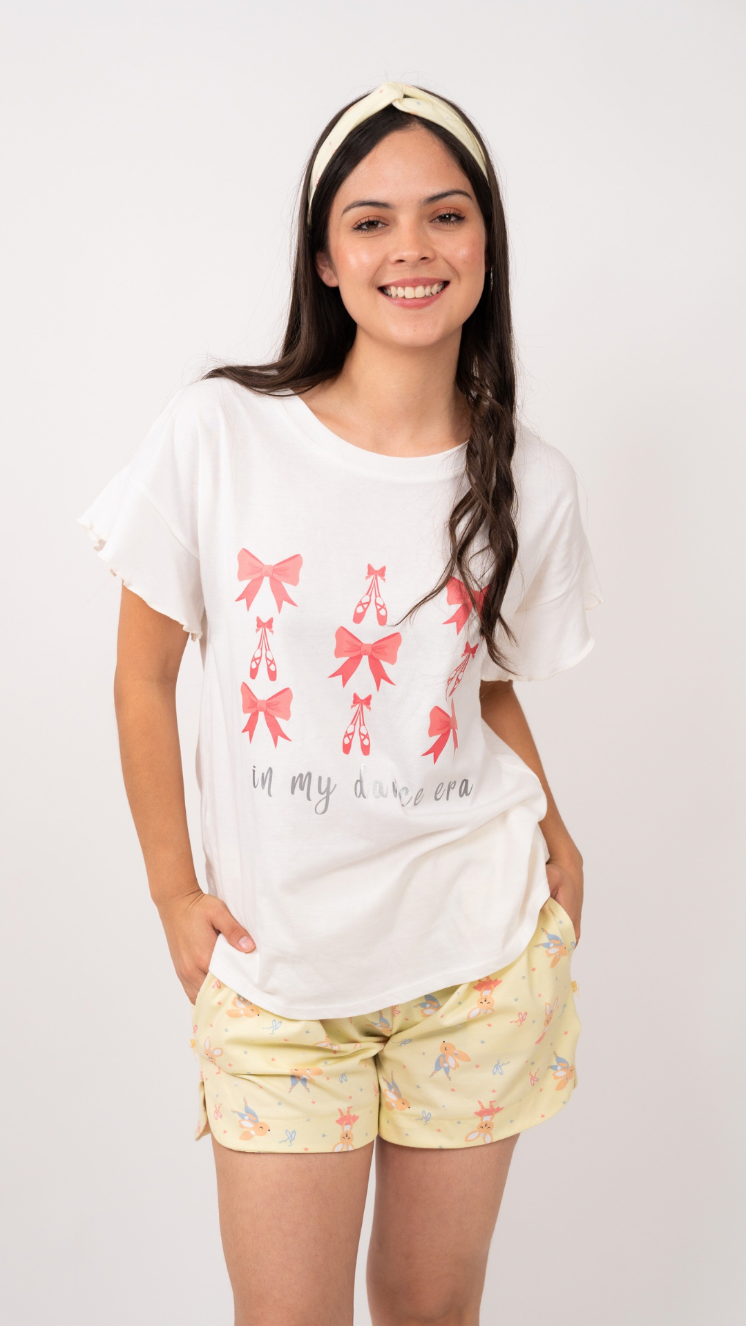 1.8- Pijama Clásica Ballet Dance short